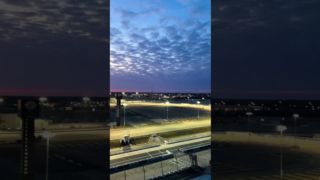 Golden hour at the Monster Mile. ?